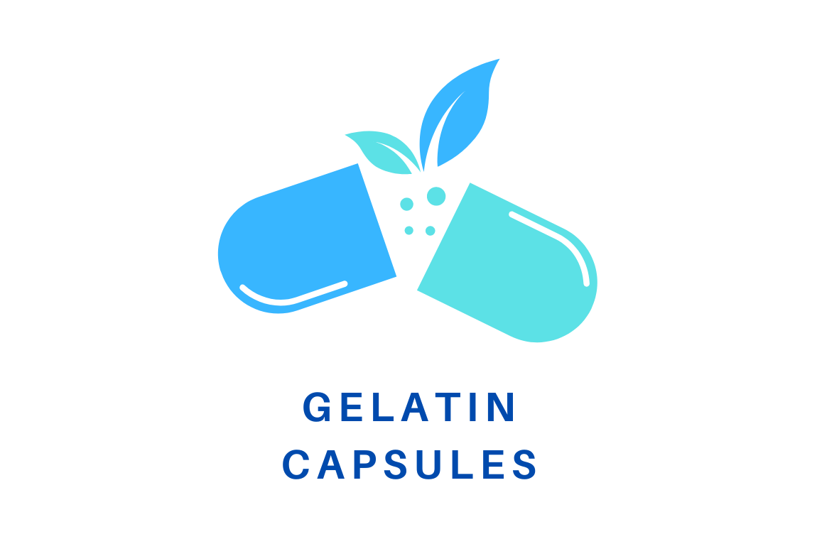 Graphic Gelatin Capsules